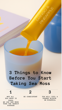 SEA MOSS MANGO & PINEAPPLE SACHETS