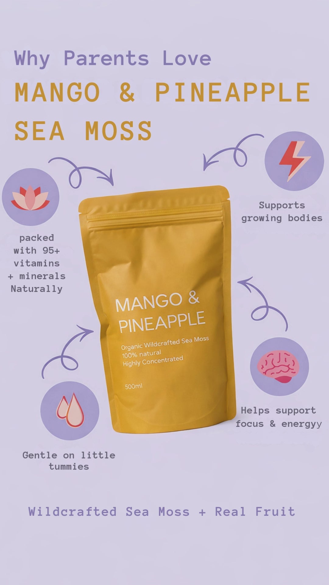 SEA MOSS MANGO & PINEAPPLE